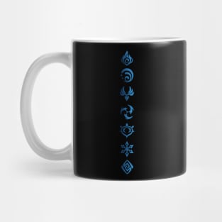 Genshin Impact Elements Mug